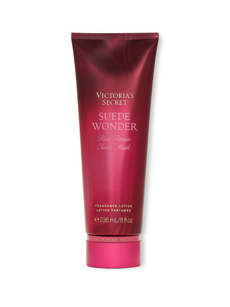 Набор для тела Suede Wonder Victoria’s Secret мист и лосьон 1162856184 (Розовый/ Красный 236 ml/250 ml)