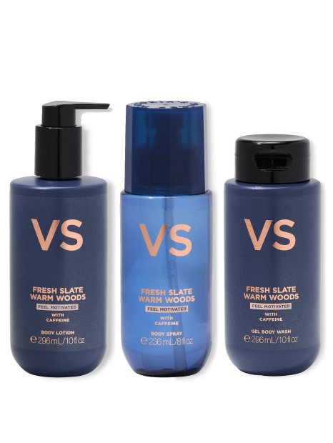 Чоловічий набір для тіла Feel Motivated Victoria's Secret 1162925044 (Синій One Size)