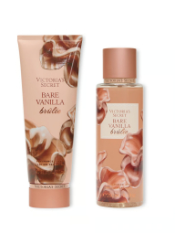 Набор для тела Bare Vanilla Brulee Victoria’s Secret мист и лосьон 1159845830 (Бежевый 236 ml/250 ml)