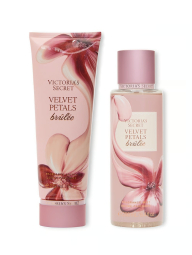 Набор для тела Velvet Petals Brulee Victoria’s Secret мист и лосьон 1159845860 (Розовый 236 ml/250 ml)