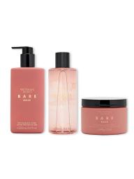 Набор для тела Bare Rose Victoria’s Secret мист, лосьон и скраб 1159847506 (Розовый One size)