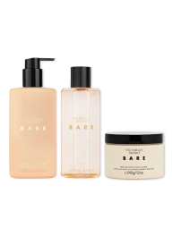 Набор для тела Bare Victoria’s Secret мист, лосьон и скраб 1159847516 (Бежевый One size)