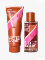 Набор для тела Buttery Sugary Victoria’s Secret Pink мист и лосьон 1159851698 (Коричневый 236 ml/250 ml)