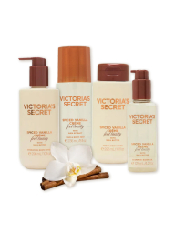 Набір для тіла Spiced Vanilla Creme Victoria's Secret лосьйон, міст, олія та гель для душу 1159852879 (Бежевий One Size)