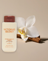 Набір для тіла Spiced Vanilla Creme Victoria's Secret лосьйон, міст, олія та гель для душу 1159852879 (Бежевий One Size)