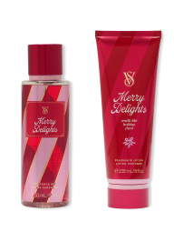 Набір для тіла Merry Delights Victoria's Secret міст та лосьйон 1159853317 (Червоний 236 ml/250 ml)