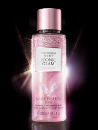 Набір для тіла Iconic Glam Shimmer Victoria's Secret міст та лосьйон 1159854464 (Рожевий 236 ml/250 ml)