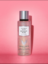 Набір для тіла Runway Pose Shimmer Victoria's Secret міст та лосьйон 1159854469 (Сріблястий 236 ml/250 ml)
