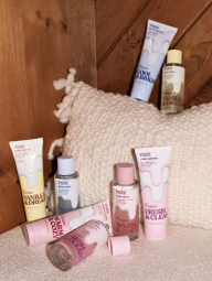 Набір для тіла Crème Warm & Cozy Victoria Secret Pink 1159856275 (Рожевий 236 ml/250 ml)