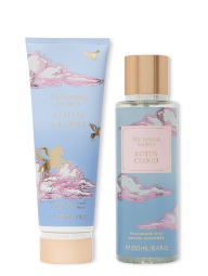 Набір для тіла Lotus Cloud Victoria's Secret міст та лосьйон 1159856296 (Блакитний 236 ml/250 ml)