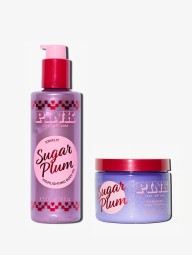 Набір для тіла SUGAR PLUM Victoria's Secret Pink 1159857408 Бузковий One Size