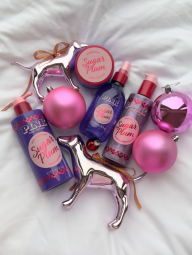 Набор для тела SUGAR PLUM Victoria’s Secret Pink 1159858176 (Сиреневый One Size)