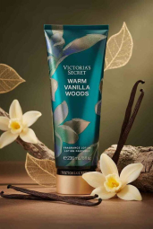 Набір для тіла Warm Vanilla Woods Victoria Secret 1159859934 (Зелений 236 ml/250 ml)
