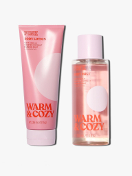 Набір для тіла Warm & Cozy Victoria's Secret міст та лосьйон 1159860278 (Рожевий 236 ml/250 ml)