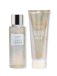 Парфумований набір для тіла Seashell Shimmer Victoria's Secret лосьйон та міст 1159865058 (Бежевий 236 ml/250 ml)
