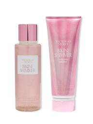Набір для тіла Bikini Shimmer Victoria's Secret 1159865080 (Рожевий 236 ml/250 ml)