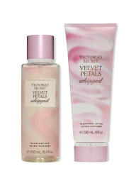 Набір для тіла Velvet Petals Whipped Victoria's Secret міст та лосьйон 1162558326 (Рожевий 236 ml/250 ml)