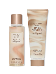 Набір для тіла Bare Vanilla Whipped Victoria's Secret міст та лосьйон 1162560587 (Бежевий 236 ml/250 ml)