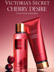 Набір для тіла Cherry Desire Victoria's Secret міст та лосьйон 1162621830 (Червоний 236 ml/250 ml)