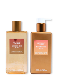 Набор для тела Bombshell Bronze Victoria’s Secret мист и лосьон 1162691603 (Золотистый 250 ml/250 ml)