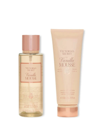 Набор для тела Vanilla Mousse Victoria’s Secret мист и лосьон 1162854578 (Бежевый 236 ml/250 ml)