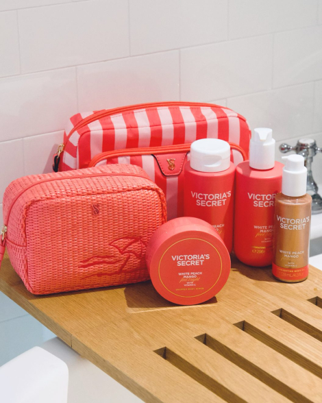 Косметичка Victoria's Secret дорожная 1159838513 (Розовый One size)