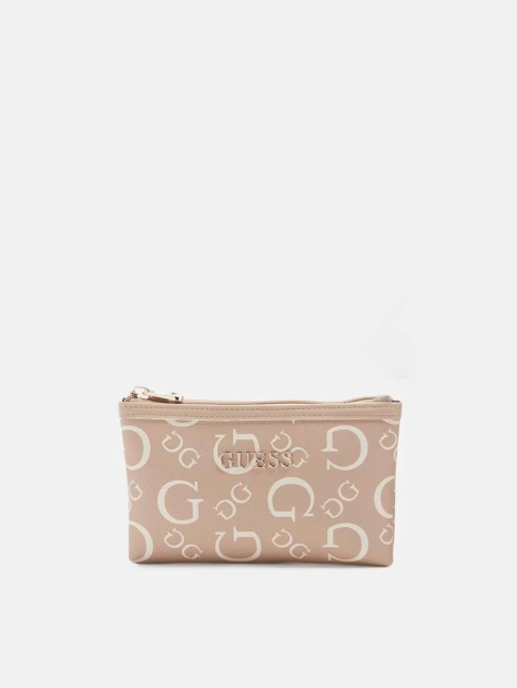 Набір косметичок Guess з логотипом 1159840892 (Бежевий One size)