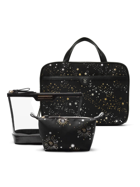 Набір Victoria's Secret дорожня сумка та косметичка 1159847550 (Чорний One size)