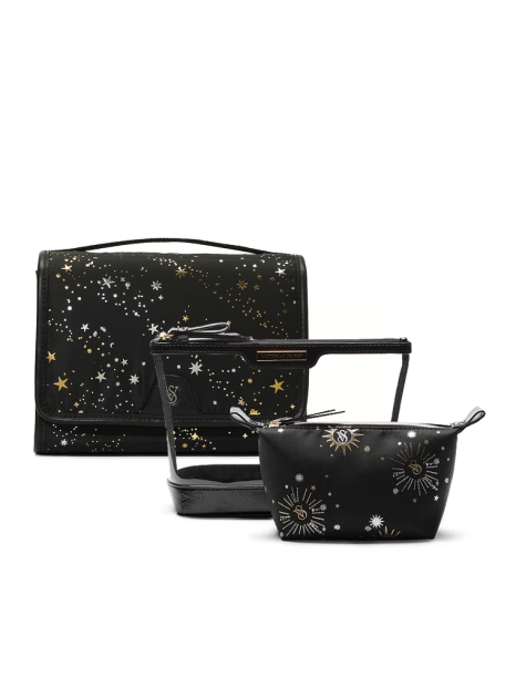 Набір Victoria's Secret дорожня сумка та косметичка 1159847554 (Чорний One size)