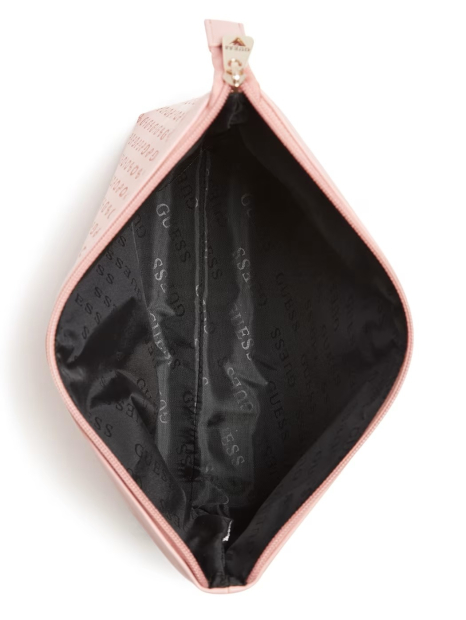 Набор косметичек Guess с логотипом 1159847583 (Розовый One size)