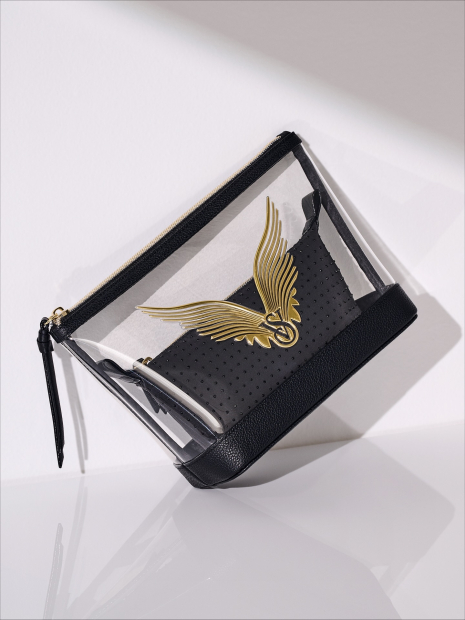 Косметичка Victoria's Secret 2 в 1 с логотипом 1159848379 (Черный One size)