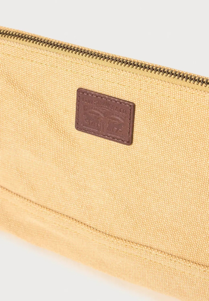 Текстильна косметичка Levi's з логотипом 1159851319 (Бежевий One size)
