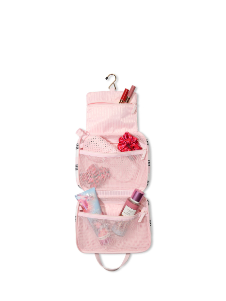 Большая косметичка Victoria's Secret дорожная сумка 1159860145 (Белый/Розовый One size)