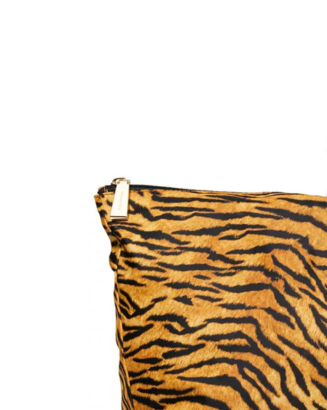 Косметичка Michael Kors с принтом 1160822711 (Черный/Золотистый One size)
