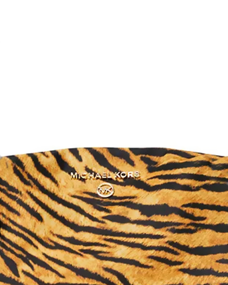 Косметичка Michael Kors с принтом 1160822711 (Черный/Золотистый One size)