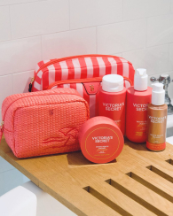 Косметичка Victoria's Secret дорожная 1159838513 (Розовый One size)