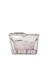 Косметичка Victoria's Secret 2 в 1 с принтом 1159841456 (Сиреневый One size)