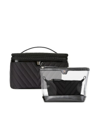 Набор Victoria's Secret дорожная сумка и косметичка 1159847927 (Черный One size)