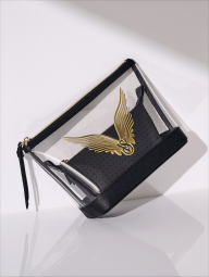 Косметичка Victoria's Secret 2 в 1 с логотипом 1159848379 (Черный One size)