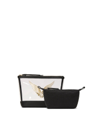 Косметичка Victoria's Secret 2 в 1 с логотипом 1159848379 (Черный One size)