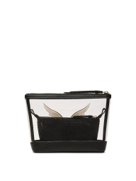 Косметичка Victoria's Secret 2 в 1 с логотипом 1159848379 (Черный One size)