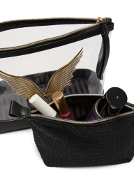 Косметичка Victoria's Secret 2 в 1 с логотипом 1159848379 (Черный One size)