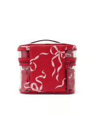 Набор дорожных косметичек 4 в 1 Victoria's Secret бьюти кейс 1159854076 (Красный One size)