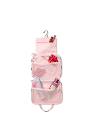 Большая косметичка Victoria's Secret дорожная сумка 1159860145 (Белый/Розовый One size)