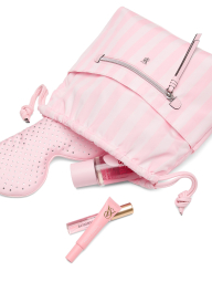 Косметичка Victoria's Secret дорожная 1159862869 (Белый/Розовый One size)
