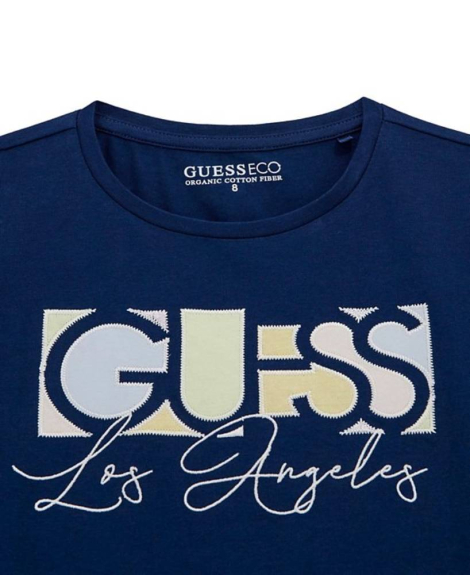Костюм для девочки GUESS футболка и шорты 1159842108 (Синий 12)