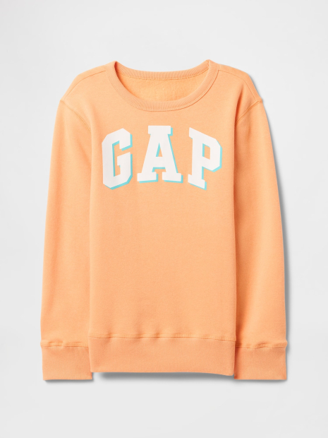 Детский костюм GAP свитшот и штаны 1159839324 (Оранжевый S)