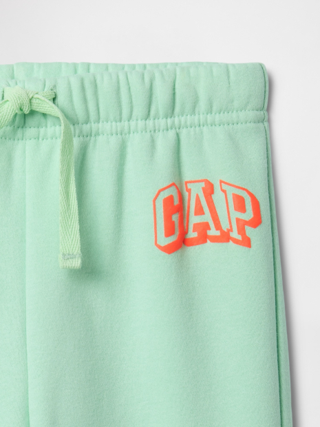 Детский костюм на флисе GAP худи и джоггеры 1159839731 (Зеленый 3)