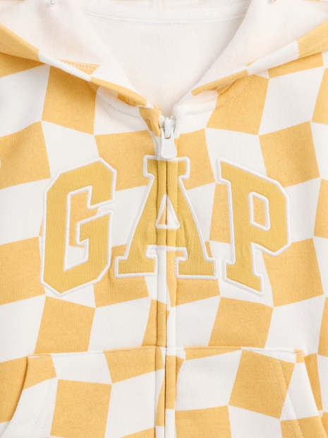 Дитячий костюм на флісі GAP жіноча толстовка і джоггери 1159839443 (Жовтий 2)