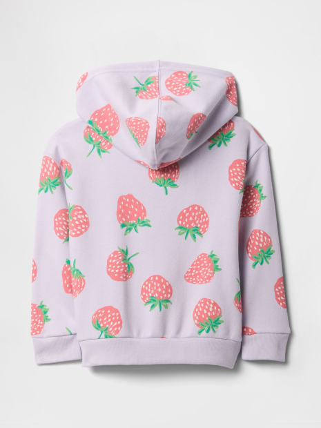 Детский костюм на флисе GAP толстовка и джоггеры 1159839698 (Сиреневый 3)